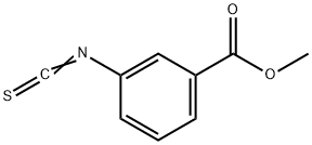 3-甲氧基羰基异硫氰酸苯酯 结构式
