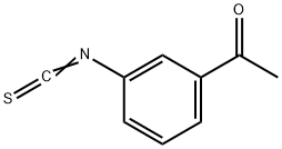3-乙酰基异硫氰酸苯酯 结构式