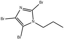 2,4,5-三溴-1-丙基-1H-咪唑 结构式