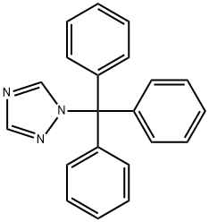 1-三苯甲基-1H-1,2,4-三唑 结构式