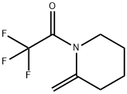 Piperidine, 2-methylene-1-(trifluoroacetyl)- (9CI) 结构式