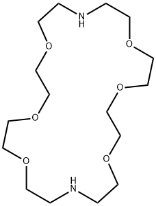 1,4,7,13,16,19-hexaoxa-10,22-diazacyclotetracosane 结构式
