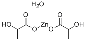 L-乳酸锌水合物 结构式