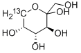 D-(-)-果糖-6-13C 结构式