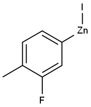 3-氟-4-甲基苯基碘化锌 结构式