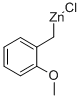 2-甲氧基苄基氯化锌 结构式