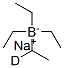 SODIUM TETRAETHYLBORATE-D20  98 ATOM % D 结构式