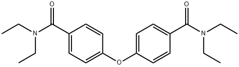 4,4'-氧基双(N,N-二乙基苯甲酰胺) 结构式