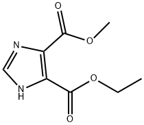 1H-Imidazole-4,5-dicarboxylicacid,4-ethyl5-methylester(9CI) 结构式