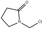 1-(CHLOROMETHYL)PYRROLIDIN-2-ONE 结构式