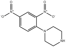 1-(2,4-硝基苯基)-哌嗪盐酸盐 结构式
