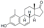 3-Hydroxy-1-methylestra-1,3,5(10),6-tetren-17-one 结构式