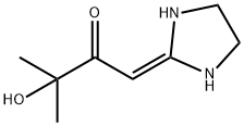 2-Butanone,  3-hydroxy-1-(2-imidazolidinylidene)-3-methyl- 结构式