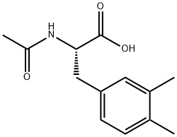 2-(ACETYLAMINO)-3-(3,4-DIMETHYLPHENYL)PROPANOIC ACID 结构式