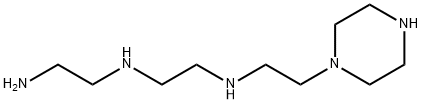 N-(2-氨乙基)-N'-[2-(1-哌嗪基)乙基]-1,2-乙二胺 结构式