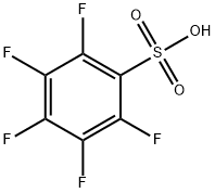 2,3,4,5,6-五氟苯磺酸 结构式