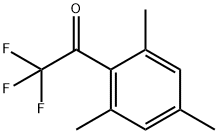 2,2,2-三氟-2',4',6'-三甲基苯乙酮 结构式