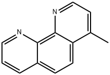 4-甲基-1,10-菲啰啉 结构式