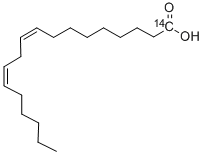 LINOLEIC ACID-1-14C 结构式