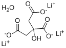 柠檬酸锂水合物 结构式