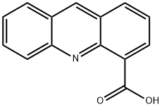 吖啶-4-羧酸 结构式