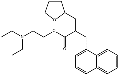 萘呋胺酯 结构式
