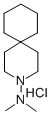 3-(Dimethylamino)-3-azaspiro(5.5)undecane hydrochloride 结构式