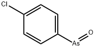 (p-Chlorophenyl)oxoarsine 结构式