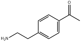 1-[4-(2-氨基乙基)苯基]-乙酮 结构式