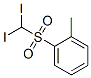 1-[(Diiodomethyl)sulfonyl]-2-methylbenzene 结构式