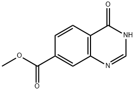甲基 4-羟基喹唑啉-7-甲酸酯 结构式