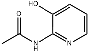 2-乙酰氨基-3-羟基吡啶 结构式