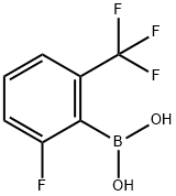 2-氟-6-三氟甲基苯硼酸 结构式