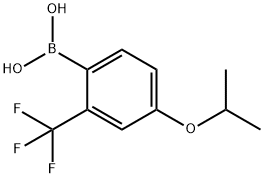 (4-Isopropoxy-2-(trifluoromethyl)phenyl)boronicacid