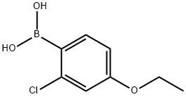2-氯-4-乙氧基苯硼酸 结构式