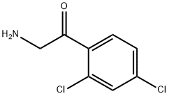 2-氨基-2',4'-二氯苯乙酮 结构式