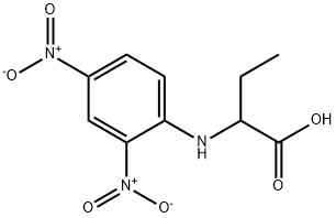 DNP-DL-ALPHA-AMINO-N-BUTYRIC ACID 结构式