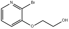 2-溴-3-(2-羟基乙氧基)吡啶 结构式