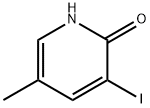 2-羟基-3-碘-5-甲基吡啶 结构式