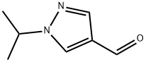 1-异丙基吡唑-4-甲醛 结构式
