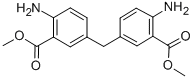 5,5 '-亚甲基二氨基苯甲酸二甲酯 结构式