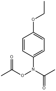 N-ACETOXYPHENACETIN 结构式