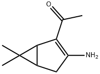 Ethanone, 1-(3-amino-6,6-dimethylbicyclo[3.1.0]hex-2-en-2-yl)- (9CI) 结构式