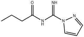 Butanamide,  N-(imino-1H-pyrazol-1-ylmethyl)- 结构式