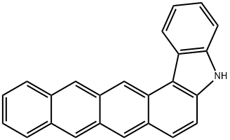 5H-Anthra[2,3-c]carbazole 结构式