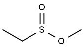 ethanesulfinic acid methyl ester 结构式