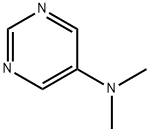 5-(二甲基氨基)嘧啶 结构式