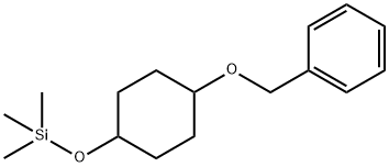 [[4-(Benzyloxy)cyclohexyl]oxy]trimethylsilane 结构式