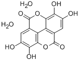 鞣花酸水合物 结构式