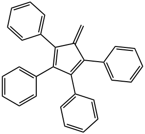 1,2,3,4-Tetraphenylfulvene 结构式